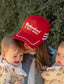 Motherhood Is Holy Work Puff Embroidered Hat