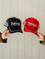 Fatherhood Is Holy Work Puff Embroidered Hat