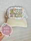 Jesus Is King Floral Embroidered Hat, Embroidered Hat, Embroidered Christian Hat, Christian Dad Hat, Christian Gift, Embroidered Vintage Hat, Christian Gift