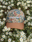 Pray About It Floral Puff Embroidered Hat