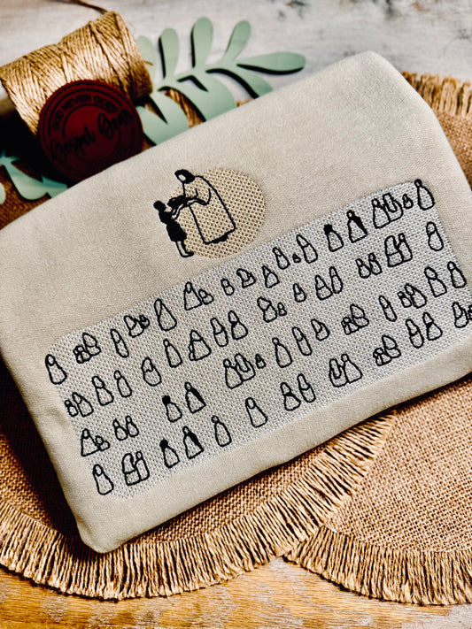 He Feeds The Masses Embroidered Shirt, Christian Sweatshirt, Embroidered Jesus Shirt, Christian Shirt, Christian Gift