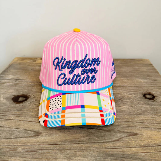 Kingdom Over Culture Puff Embroidered Hat