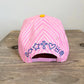 Make Heaven Crowded Stripes Puff Embroidered Hat