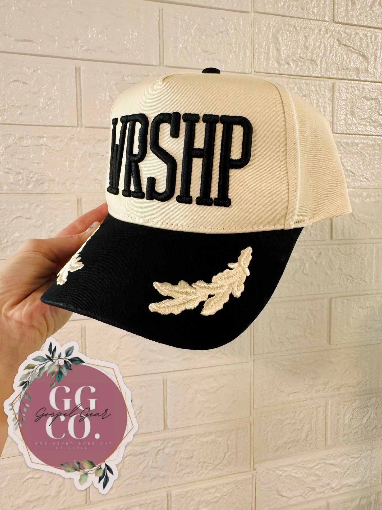 WRSHP Puff Embroidered Hat