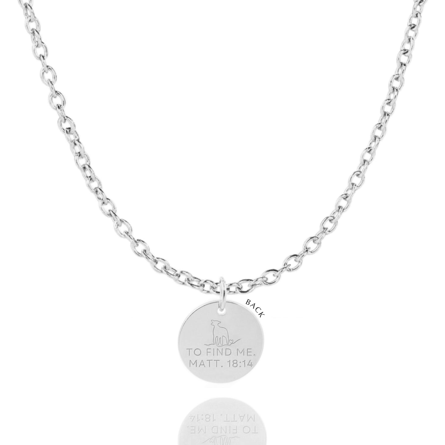 He Left The 99 To Find Me Necklace - Christian Necklace - Fine Jewelry - Christian Gift