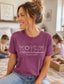 Motherhood Is Kingdom Work Proverbs 31:25-27 Embroidered Shirt - Embroidered Christian Shirt