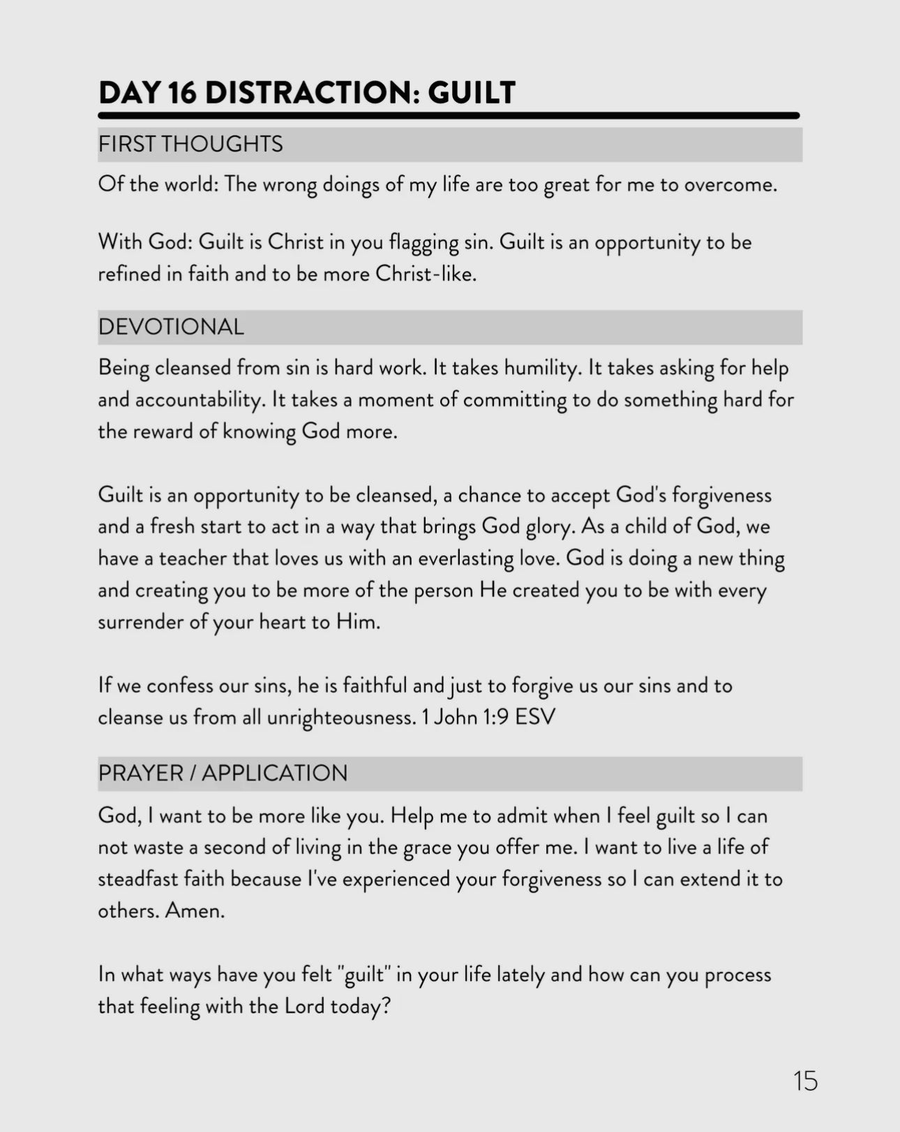 Distracted - 40 days to know God more & live more freed!