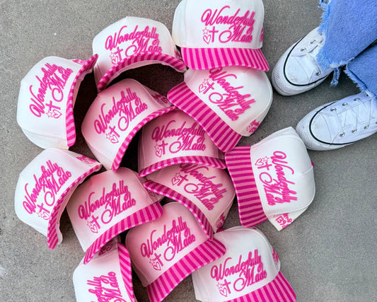 Wonderfully Made Puff Embroidered Hat