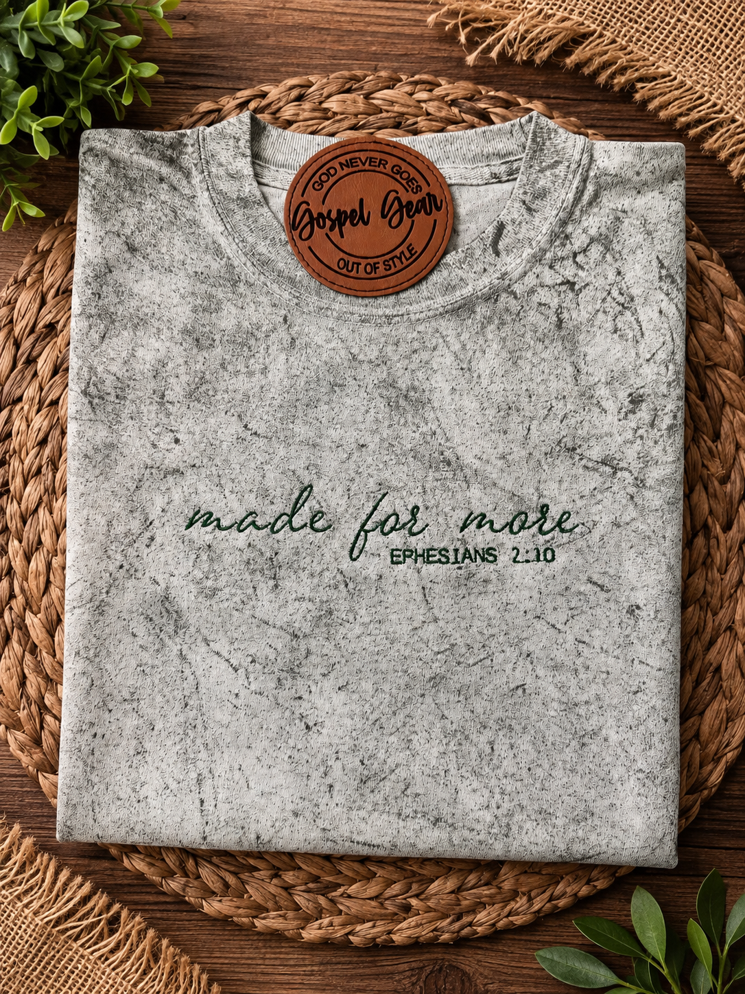 Made For More Color Blast Embroidered Shirt