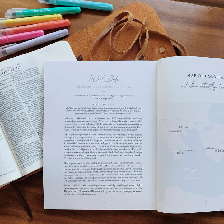 Colossians Bible Study - Rooted In Him - Bible Study