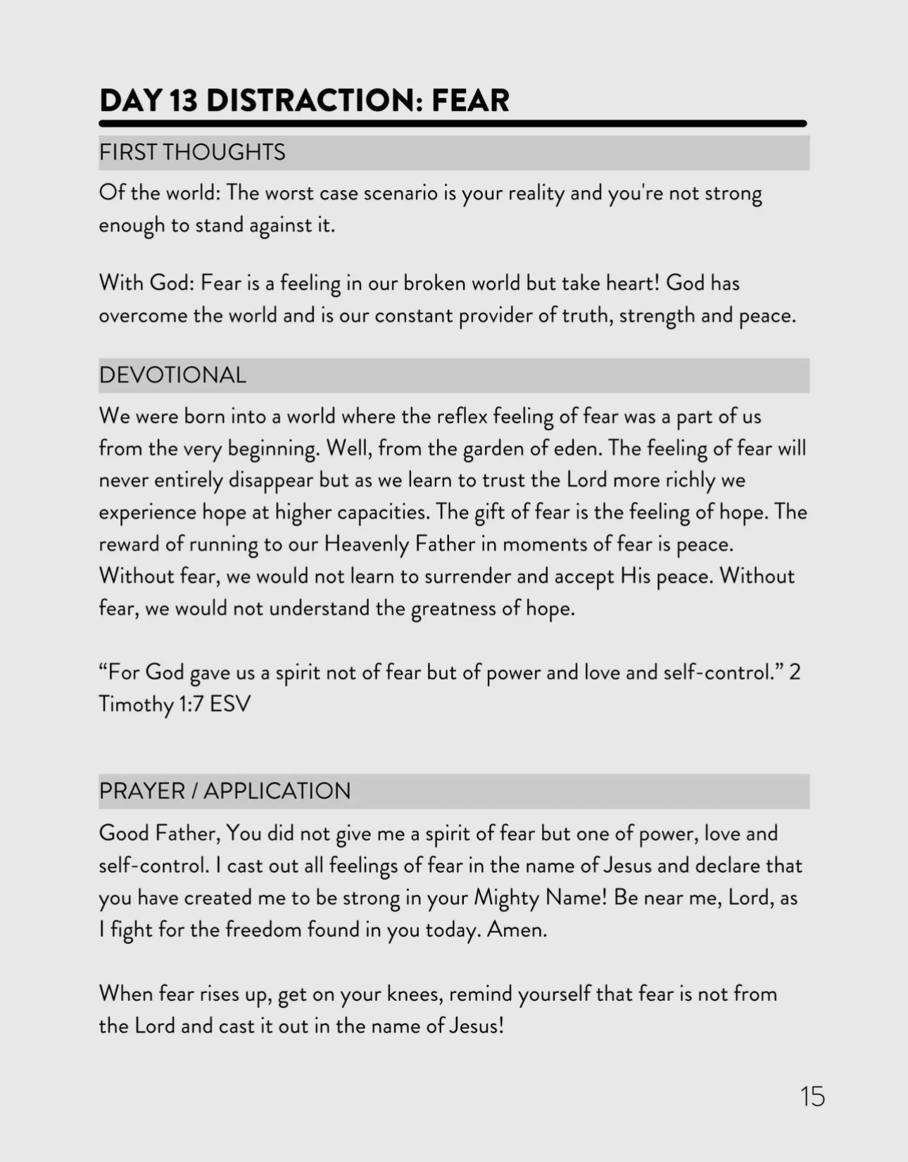 Distracted - 40 days to know God more & live more freed!