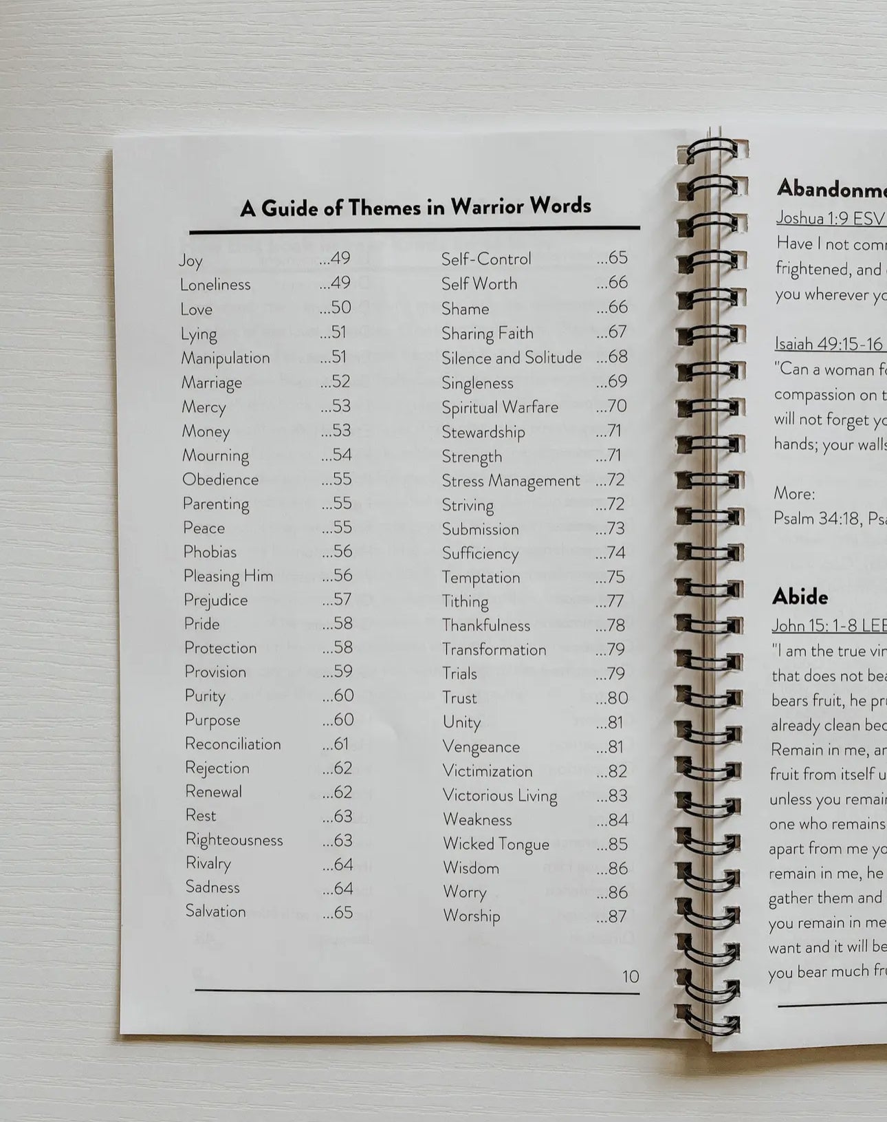 Warrior Words: Scripture Reference Tool!