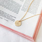 He Left The 99 To Find Me Necklace - Christian Necklace - Fine Jewelry - Christian Gift