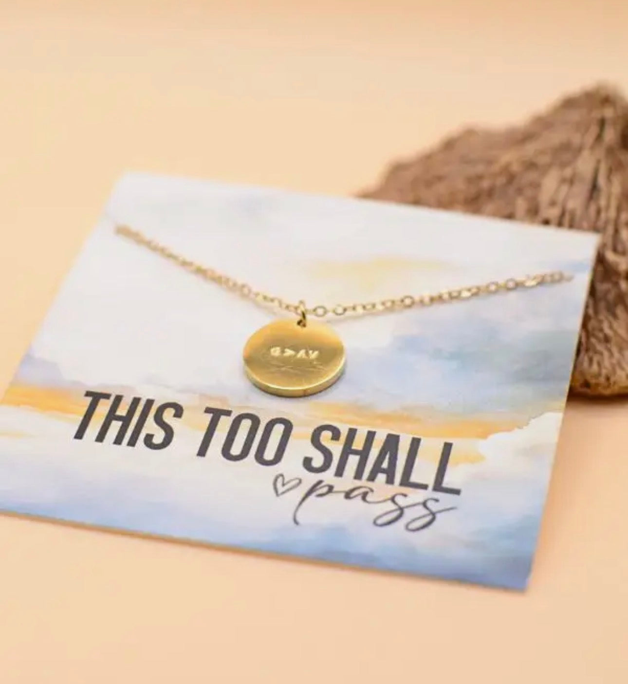 God Is Greater Than The Highs And Lows Pendant Necklace