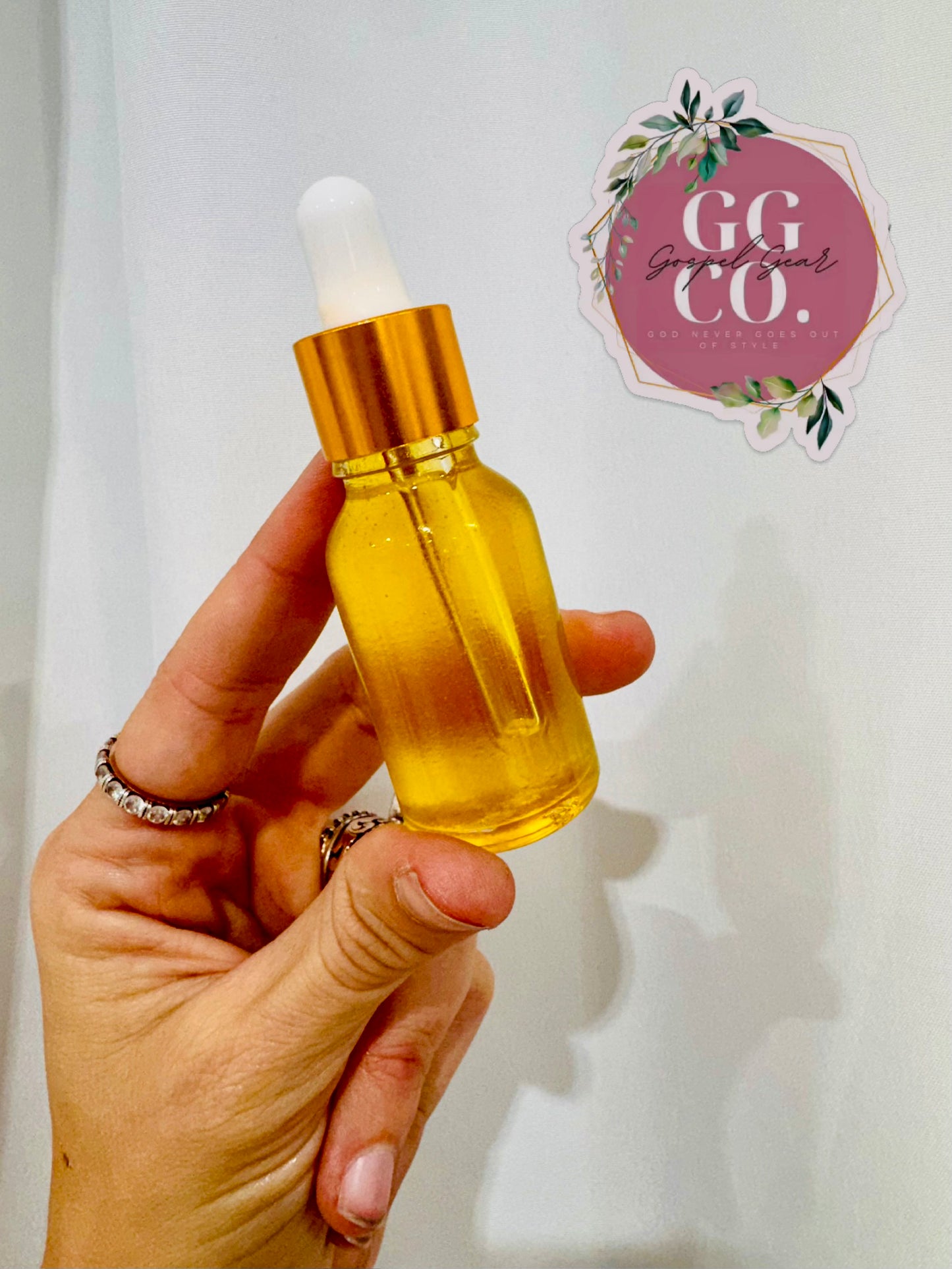 Christian Anointing Oil - Anointing Oil Dropper Bottles - Holy Oils - Prayer Oils - Christian Gift