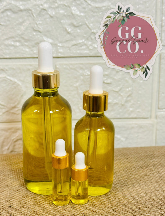 Christian Anointing Oil - Anointing Oil Dropper Bottles - Holy Oils - Prayer Oils - Christian Gift