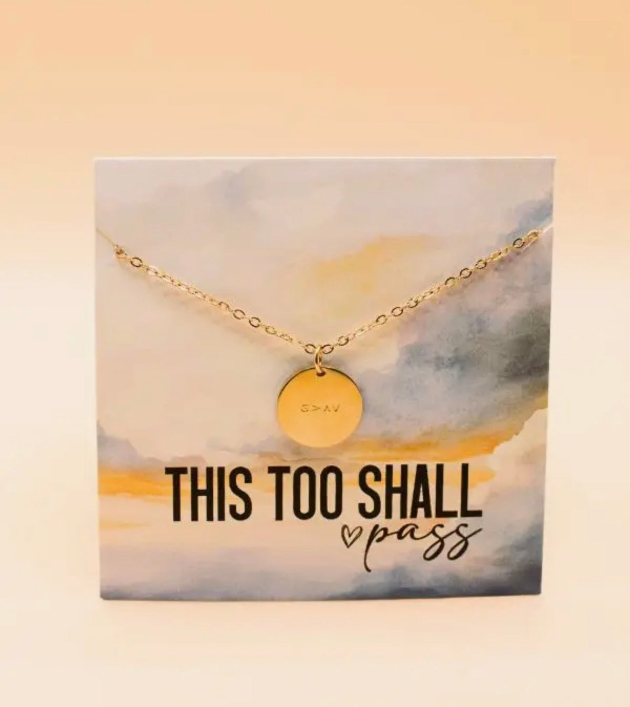 God Is Greater Than The Highs And Lows Pendant Necklace