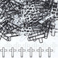 Black & White Cross Bookmark - Cross Paperclips - Bible Bookmark - Cross Page Marker - Bookmarks - Bible Accessories - Paperclips - Christian Gift