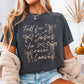 Fall For Jesus Bows -  Christian Shirt - Christian Apparel - Graphic Tee - Christian Gift (6:8-9)