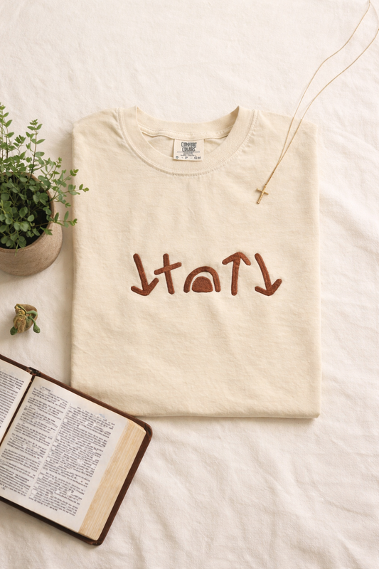 Kingdom Perspective Embroidered Shirt, Embroidered Shirt, Christian Embroidered Shirt, Christian Gift