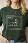 Psalm 23 Postage Stamp Embroidered Shirt