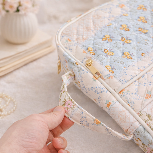 Floral Quilted Bible Case - Christian Bible Case - Womens Bible Cover - Quilt Bible Cover - Floral Bible Cover - Christian Gift