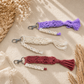 Yeshua Macrame Beaded Keychain - Wooden Beaded Christian Keychain (F1)