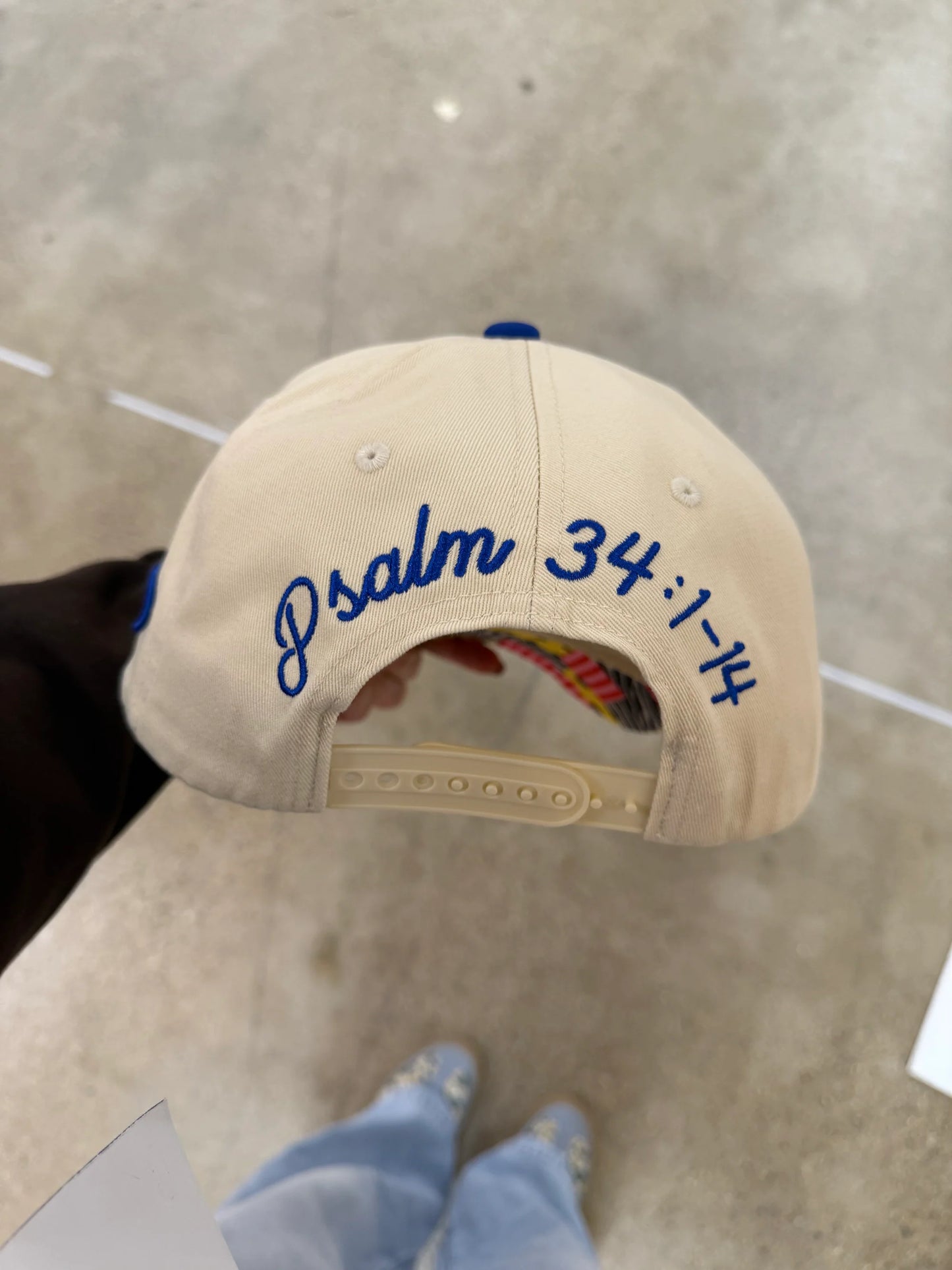 Sought The Lord Puff Embroidered Hat