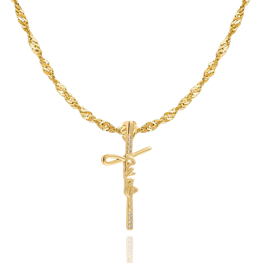 His Love Necklace - Christian Necklace - Fine Jewelry - Christian Gift