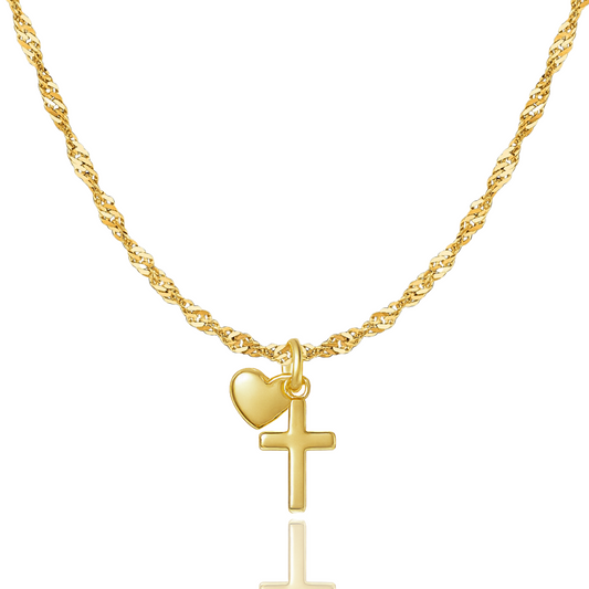 Steadfast Love Necklace - Christian Necklace - Fine Jewelry - Christian Gift