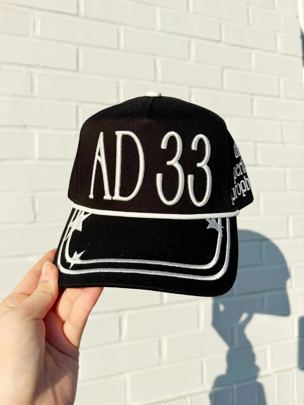 AD 33 Puff Embroidered Hat