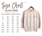 Coffee And Jesus - Embroidered Khaki Crewneck Sweatshirt