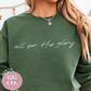 All For His Glory -  Christian Shirt - Christian Apparel - Graphic Tee - Christian Gift (10:17)
