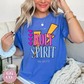 Let The Holy Spirit Guide -  Christian Shirt - Christian Apparel - Graphic Tee - Christian Gift (6-12)