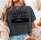 Worthy Records -  Christian Shirt - Christian Apparel - Graphic Tee - Christian Gift (3:28-29)