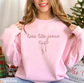 Love Like Jesus Bow Embroidered Shirt, Embroidered Shirt, Christian Embroidered Shirt, Christian Gift