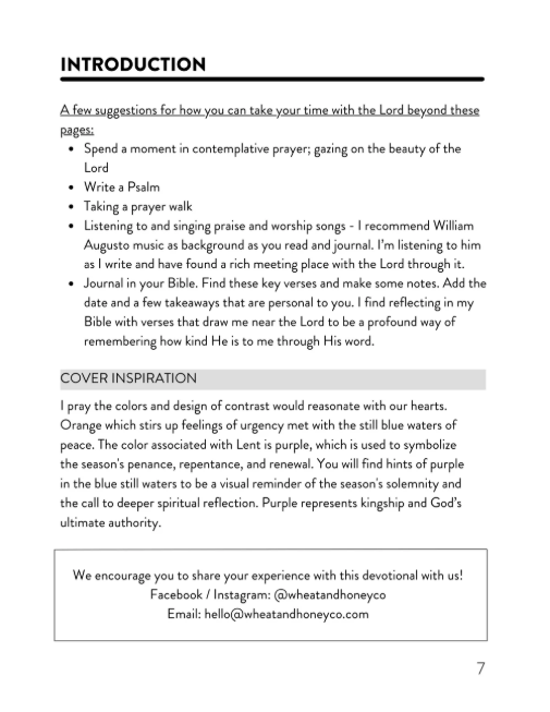 Life Less Hurried - 40 Days Of Stillness - Bible Study