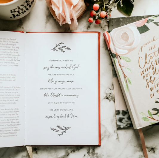 Praying Scripture for Motherhood Journal - Bible Study