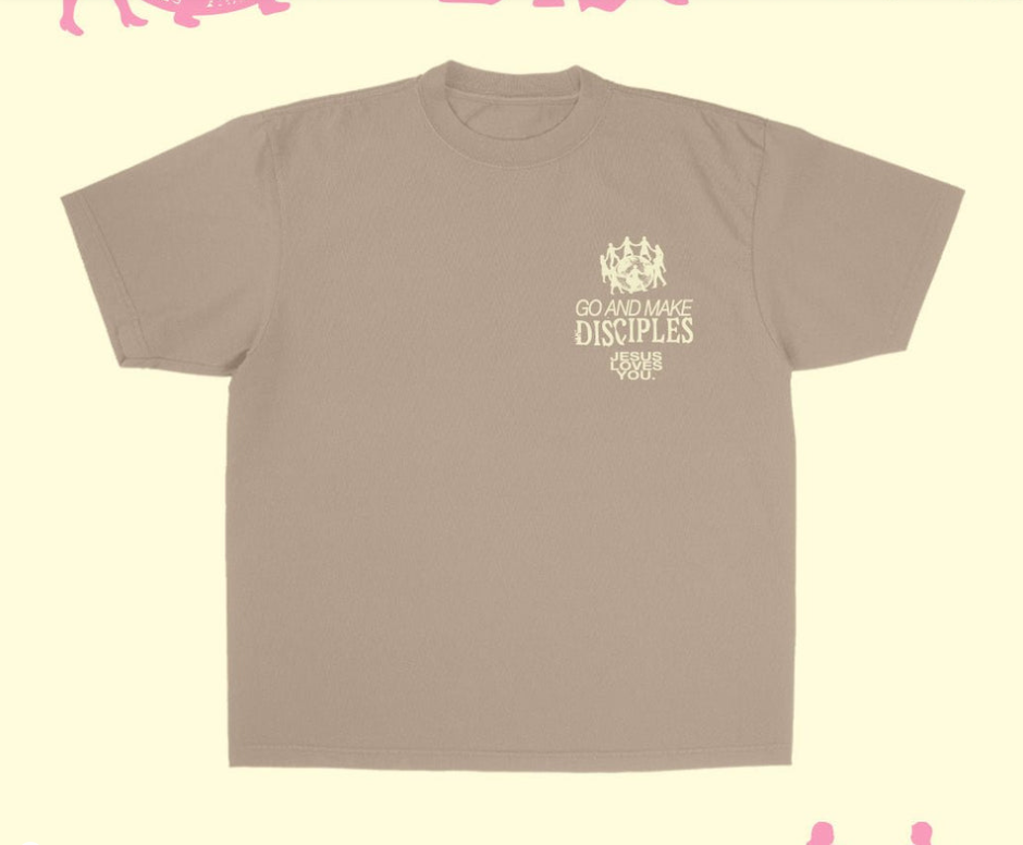 Go & Make Disciples - Jesus Loves You Christian Shirt