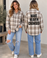 Black Make Heaven Crowded Flannel