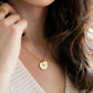 Rest For This Season Necklace - Christian Necklace - 18k Gold Necklace (I1)