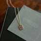 Cut Out Cross Necklace - Christian Necklace - 18k Gold Necklace (I1)