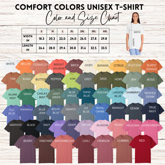 Upgrade To A Comfort Colors T-Shirt