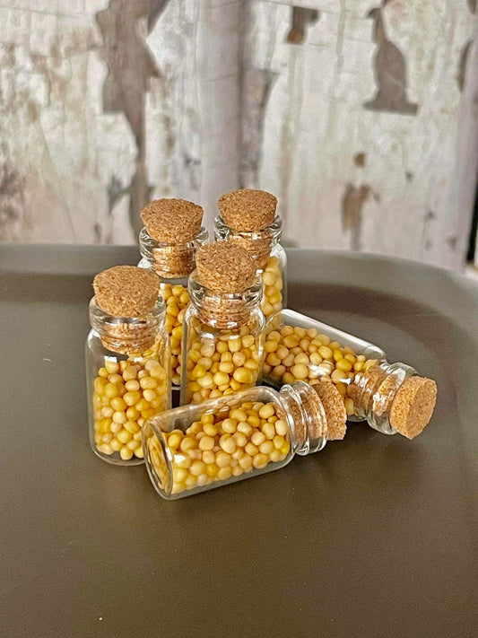 Mini Mustard Seed Jars - Mustard Seeds - Travel Mustard Seeds - Christian Mustard Seeds - Mustard Seed Faith Jars - Christian Gift