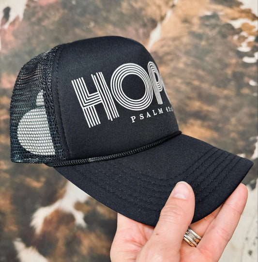 Christian Foam Trucker Hat, Hope Foam Trucker Hat, Foam Mesh Cap, Jesus Trucker Hat, Trucker Hat, Christian Gift, Religious Hat