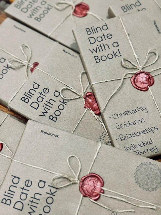 Blind Date With A Book - Christian Book - Christian Fiction - Mystery Books - Christian Gift - Religious Books - Blind Date Christian Book