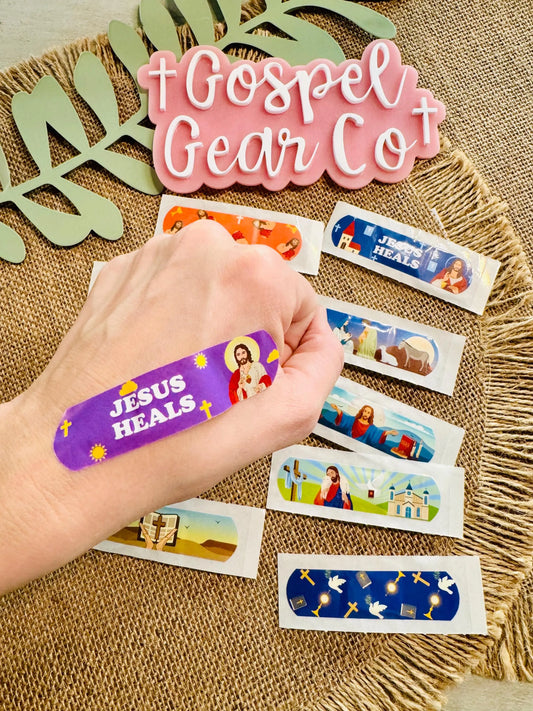 Christian Bandages, Christian Bandage, Jesus Bandage, Kids Prayer Bandage, First Aid Bandage, Christian Gift, Faith Bandages, Jesus Heals