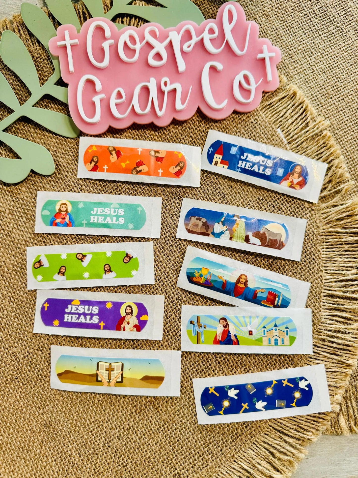 Jesus Heals Bandages, Christian Bandage, Jesus Bandage, Kids Prayer Bandage, First Aid Bandage, Christian Gift, Faith Bandages, Jesus Heals