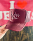 Christian Embroidered Trucker Hat, In Jesus Name Trucker Hat, Foam Mesh Cap, Jesus Trucker Hat, Trucker Hat, Christian Gift