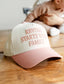 Revival Starts With Family Puff Embroidered Hat